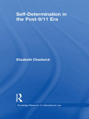 cover image of Self-Determination in the Post-9/11 Era